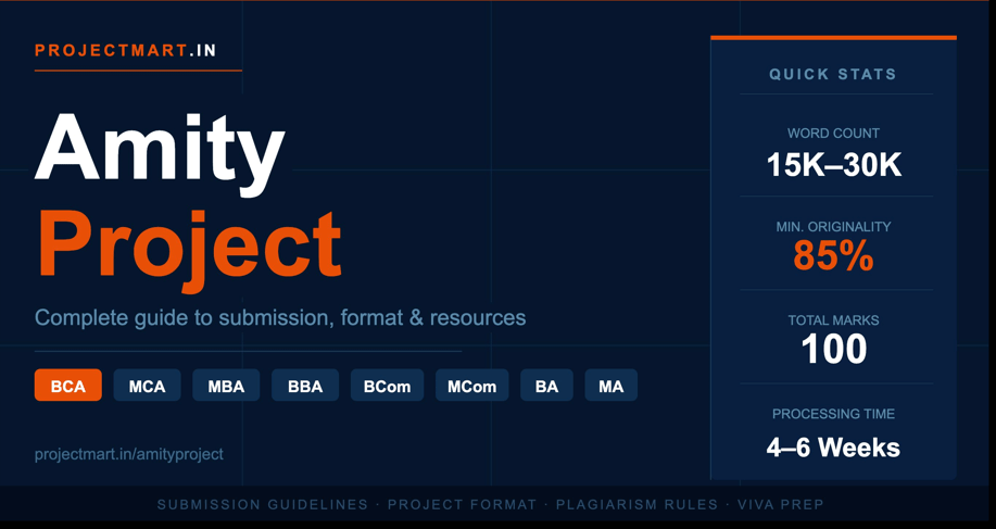 Amity Project Submission: Official Rules, Research Standards and What Students Need to Know