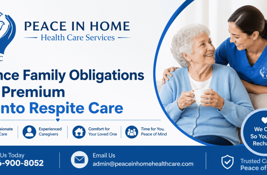 Balance Family Obligations with Premium Toronto Respite Care