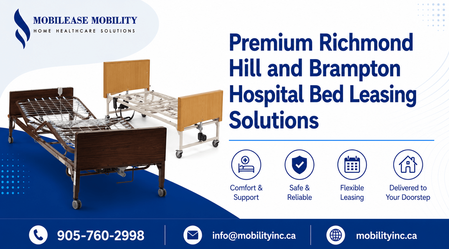 Premium Richmond Hill and Brampton hospital bed leasing solutions