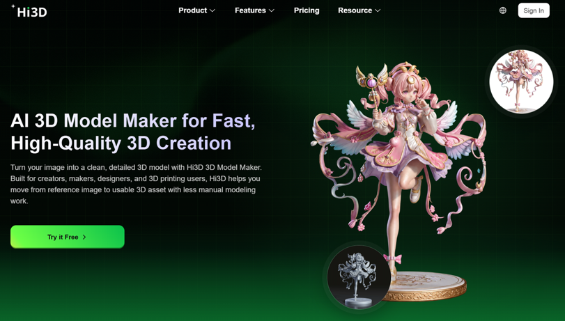 From Ideas to Printable Reality: How Hi3D Makes AI-Powered 3D Creation Easier for Everyone