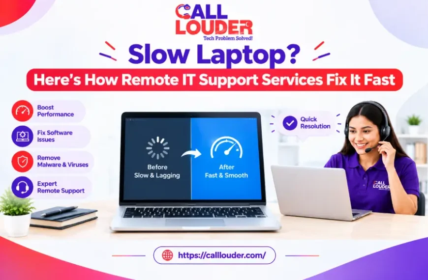 Why Is My Laptop Running So Slow? When Remote IT Support Can Help