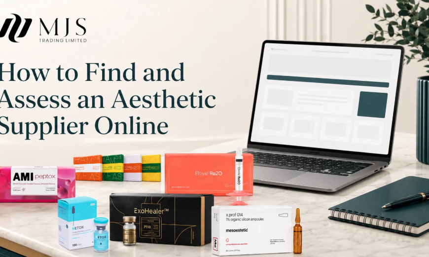 How to Find and Assess an Aesthetic Supplier Online
